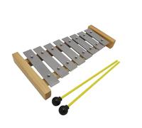 Xilofono Legno Xilofono Con Piastra In Alluminio Per Strumento A Percussione Xilofono A 8 Toni Adatto Ai Principianti Per Esercitarsi A Suonare
