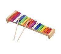 Xilofono Legno Xilofono Glockenspiel A 15 Note Base In Legno Barre In Alluminio Colorato Strumento Musicale A Percussione