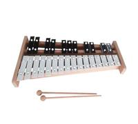 Xilofono Legno Xilofono Glockenspiel A 27 Note Compatto Professionale Per Gli Amanti Della Musica Xilofono Glockenspiel Per Adulti Con Mazze(B)