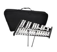 Xilofono Legno Xilofono Glockenspiel Pieghevole Da 25 Note Base In Legno Barre In Alluminio Strumento Musicale A Percussione Regalo Con Trasporto