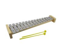 Xilofono Legno Xilofono Professionale Strumento A Percussione Xilofono con Piastra in Alluminio Xilofono A 8 Toni A 15 Toni(B15)