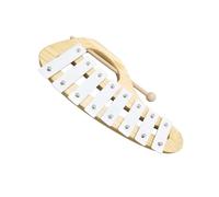 Xilofono portatile Strumento a percussione Glockenspiel con piastra in alluminio a 8 note Kit Glockenspiel Professionale