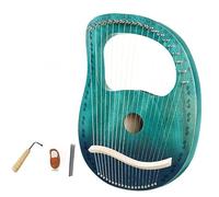 xilofono professionale 16/19 Corde Lira Arpa Canzone D'amore Musica Pollice Liuto Strumento A Corde Regalo Con Chiave Per Accordatura(19 green)