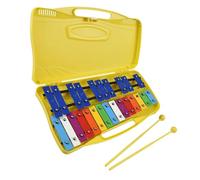 Xilofono Professionale 25 Note Glockenspiel Xilofono Tasti Metallici Colorati Strumento Ritmico A Percussione Per Principianti