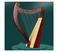 xilofono professionale Arpa 19/23 Corde Strumento Arpa Lira 19 Mezza Chiave Arpa Lira Impiallacciatura In Legno Massello Strumento A Corda Lira Mogano(23 String)