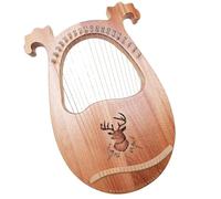 xilofono professionale Arpa Per Principianti A 19 Corde Facile Da Imparare Portatile Piccolo Strumento Musicale Classico Colore Del Legno Con Motivo