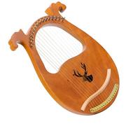 xilofono professionale Arpa Portatile In Legno Massello A 16 Corde Colore Legno Originale, Prestazioni Professionali