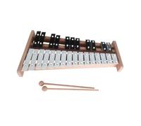 Xilofono Professionale Leggero Con Glockenspiel A 27 Note Con Bacchette, Percussioni Manuali Compatte, Principianti Leggeri (Color : A)