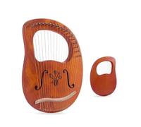 xilofono professionale Strumento musicale classico con arpa in legno di mogano a 16/19 corde con accordatura per gli amanti della musica facile da imparare(19F)