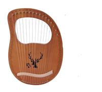 xilofono professionale Strumento Musicale Per Arpa A 19 Corde In Legno Di Mogano Per Gli Amanti Della Musica Classica Principiante Facile Da Imparare(Elk A)