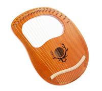 xilofono professionale Strumento Musicale Per Arpa A 19 Corde In Legno Di Mogano Per Gli Amanti Della Musica Classica Principiante Facile Da Imparare(Hexagram A)