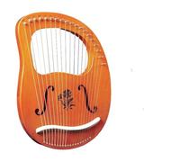 xilofono professionale Strumento Musicale Per Arpa A 19 Corde In Legno Di Mogano Per Gli Amanti Della Musica Classica Principiante Facile Da Imparare(Begonia flower A)