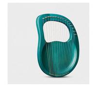xilofono professionale Strumento Portatile Arpa A 16 Toni Legno Rosso Verde Colo(Green)