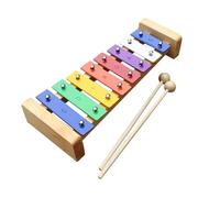 Xilofono Professionale Tastiera Musicale Xilofono A 8 Tasti Strumento Musicale In Metallo Xilofono In Legno Per Principianti
