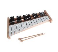 xilofono professionale Xilofono Glockenspiel A 27 Note Compatto Professionale Per Gli Amanti Della Musica Xilofono Glockenspiel Per Adulti Con Mazze(B)