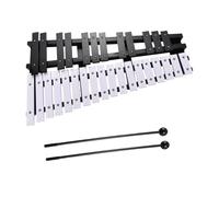 Xilofono Professionale Xilofono Pieghevole Glockenspiel Da 30 Note Cornice In Legno Spessore 5 Mm Barre In Alluminio Strumento Musicale A Percussione(A)