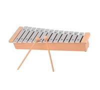 xilofono professionale Xilofono Portatile In Alluminio Con Glockenspiel A 13 Note Con Bastoncini Di Legno Abbastanza Portatile
