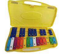 Xilofono Strumento Xilofono Professionale Pianoforte A Percussione Pianoforte A Percussione In Plastica A 25 Note(Yellow)