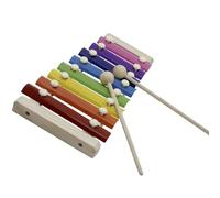 xilofono Xilofono Colorato In Legno Con 8 Note A Mano Per Regalo Educativo