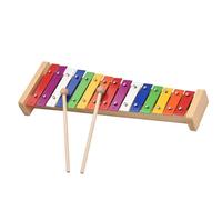 xilofono Xilofono Glockenspiel Da 15 Note Base In Legno Barre Di Alluminio Colorate Con 2 Mazze Strumento Musicale Regalo A Percussione