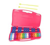 xilofono Xilofono Professionale A 25 Note Glockenspiel Perfettamente Accordato Per Strumenti A Percussione Per Principianti (Color : Pink)