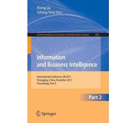 Xilong Qu Information and Business Intelligence (Tascabile)