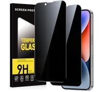 Xiltlly Privacy Pellicola Protettiva per iPhone 14 Plus Vetro Temperato,Durezza 9H Anti-Spy Protezione Schermo,Anti-Graffio Senza Bolle Anti-Spia Vetrino Protettivo,2 Pezzi