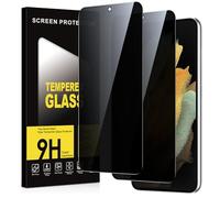 Xiltlly Privacy Pellicola Protettiva per Samsung Galaxy S21 Ultra 5G Vetro Temperato,Durezza 9H Anti-Spy Protezione Schermo,Anti-Graffio Senza Bolle Anti-Spia Vetrino Protettivo,2 Pezzi