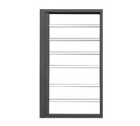 XILYZMO Fisso Bambini Finestre Protezioni Antieffrazione Finestre Sicurezza Barre Sicurezza Garanzia Telaio Lega Alluminio Vetro PC Cancello Sicurezza per Hotel Clubhouse(40x140cm)