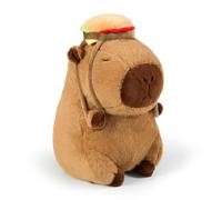 XIMKONTER Jouet en Peluche Capybara, 20cm Peluche Capybara de Simulation, Mignon Capybara Peluche, Poupée en Peluche Capybara, Animal en Peluche Capybara, Jouets de Guérison pour Enfants et Adultes