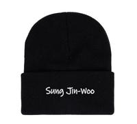 Ximman Berretto lavorato a maglia con motivo anime Sung Jin Woo Beru Cappello Igris per il freddo Cappello con stampa Anime Berretto lavorato a maglia per gli amici, Tipo 5, F