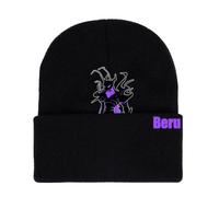 Ximman Berretto lavorato a maglia con motivo anime Sung Jin Woo Beru Cappello Igris per il freddo Cappello con stampa Anime Berretto lavorato a maglia per gli amici, Tipo 7., F