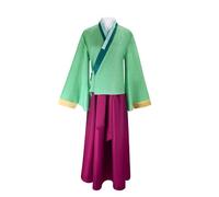 Ximman Maomao - Costume da donna con parrucca Maomao, per cosplay, Halloween, giochi di ruolo, uniforme e carnevale, set completo