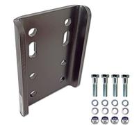 XIMPLIO Piastra adattatore universale per regolazione dell'altezza della sfera con ABE per gancio di traino, piastra di avvitamento AHK, 2 fori 90 mm/4 fori 83 x 56 mm (con viti 4 x M12)