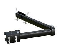 XIMPLIO SWINGY Modulo Pivotante Universale per Portabici, Accesso Posteriore Fourgon, Compatibile con Gancio Traino a Sfera Flangiato, Capacità Carico 90 kg (Destro)