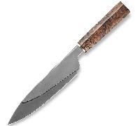 XIN CUTLERY XC139 coltello da chef in legno di acero stabilizzato spalted 20,5cm