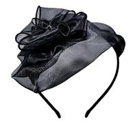 XINAJUND Cappello fascinator da donna elegante fascia fiore copricapo accessorio per capelli per feste di Halloween e banchetti