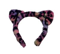 XINAJUND Cerchietto per capelli con orecchie di gatto in peluche per ragazze adolescenti giochi di ruolo gatti donne costume fascia musica festival puntelli viso lavaggio fascia