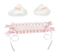 XINAJUND Cerchietto per capelli decorativo alla moda con gatti, per Halloween, trucco ed eventi a tema