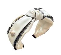 XINAJUND Cerchietto per capelli in pizzo alla moda accattivante copricapo in pizzo per trucco casual vestire