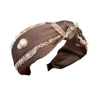 XINAJUND Cerchietto per capelli in pizzo alla moda accattivante copricapo in pizzo per trucco casual vestire