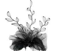 XINAJUND Copricapo elegante con maglia a rete, per tè e feste, per l'industria dello spettacolo