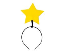 XINAJUND Divertente fascia per capelli a forma di stella/sole/luna, per bambini, spettacoli teatrali, morbida e alla moda, per ragazze e trendsetter