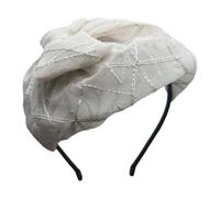 XINAJUND Elegante accessorio per capelli da donna, elegante, con fiocco, per feste e banchetti serali