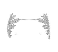 XINAJUND Elegante fascia per capelli con strass per sposa, con cristalli francesi, copricapo per matrimonio, festival musicali, cerchietti per feste