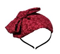 XINAJUND Elegante fascinator con fiocco, accessorio vintage per capelli per donne e ragazze