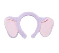 XINAJUND Morbido cerchietto in peluche a forma di elefante, per bambini, accessorio alla moda per l'applicazione del trucco e la cura della pelle