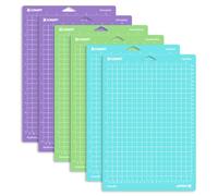 XINART Tappetino da taglio per Cricut Joy Xtra 21,6 cm x 30,5 cm, manico variety, accessori per biglietti di cricut, carta, pellicola in vinile, taglio plotter con griglia flessibile e haltba (6