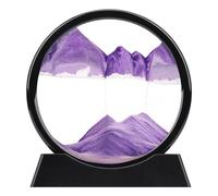 XINBAOHONG Pittura di Sabbia Che Scorre Quadro Sabbia Movimento sabbia dinamica 3d Hourglass Deep sea Sandscape Display Decorazioni per la Casa e l'ufficio Giocattoli da Scrivania per Adulti (12”