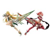 Xinchangda 2 statuette Xenoblade 21 cm Anime Mythra Hikari e Pyra Homura Action Figure Statua da collezione Figurine Decorazione Desktop Regali per i fan